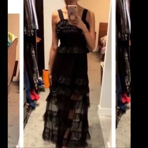 Cinthy Q designer dress. Size small. Black